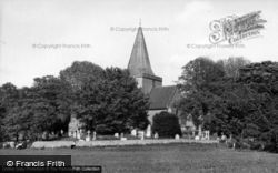 St Andrew's Church c.1960, Alfriston