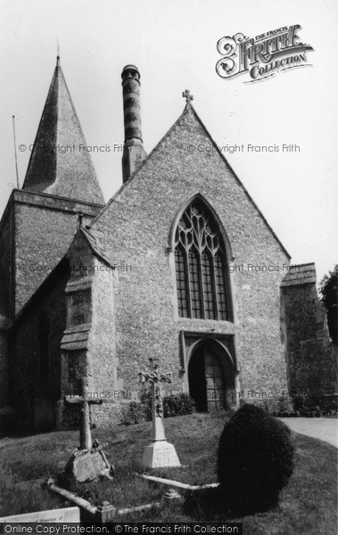 Photo of Alfriston, St Andrew's Church c.1960