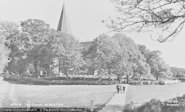 Photo of Alfriston, The Church c.1960