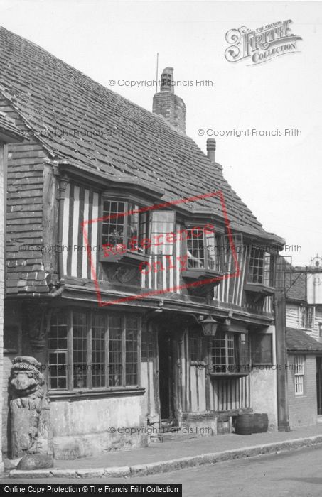 Photo of Alfriston, The Star Inn c.1955