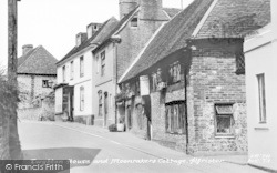 Twytton House And Moonrakers Cottage c.1960, Alfriston