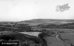 View From High And Over c.1960, Alfriston