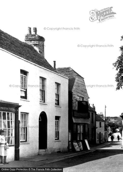 Photo of Alfriston, West Street From The Square c.1955