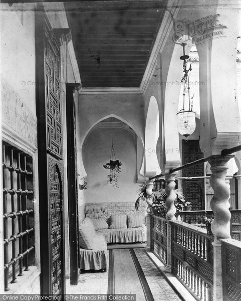 Photo of Algiers, Interior Of Mauresque House c.1873