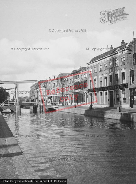 Photo of Alkmaar, Canal c.1938