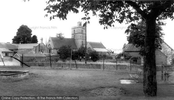 Photo of All Cannings, All Saints' Church c.1960