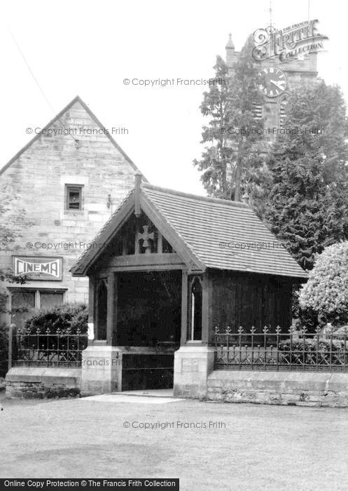 Photo of Allendale, Cinema And St Cuthbert's Lychgate c.1950
