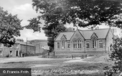 Allendale, Leadgate Road And School c.1955, Allendale Town