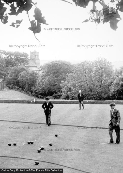 Photo of Allendale, Men Playing Bowls c.1955