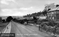 Allendale, Station Road c.1955, Allendale Town