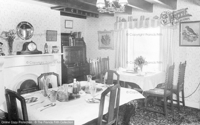 Photo of Allendale, The Dining Room, Wide Eals c.1955