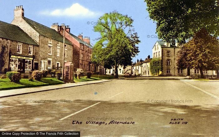 Photo of Allendale, The Village c.1960
