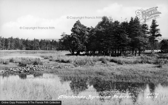 Photo of Allenheads, Byerhope Reservoir c.1955