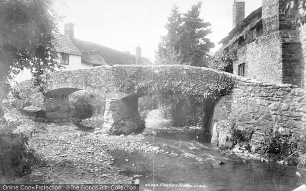 Photo of Allerford, Bridge 1901