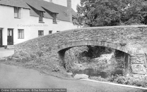 Photo of Allerford, Bridge c.1950