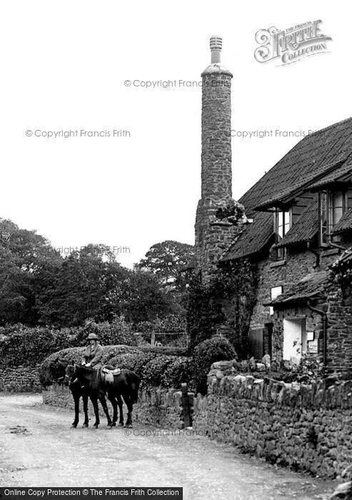 Photo of Allerford, Riding In The Village 1923