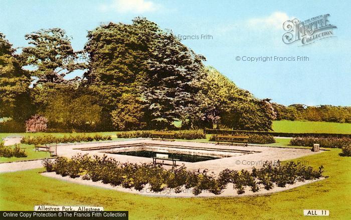 Photo of Allestree, Allestree Park c.1960