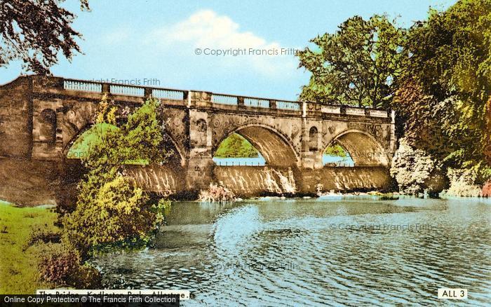 Photo of Allestree, The Bridge, Kedleston Park c.1960