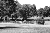 The Lake, Markeaton Park c.1960, Allestree