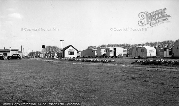Photo of Allhallows, The Camping Site c.1955