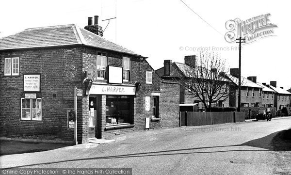 Photo of Allhallows, The Post Office c.1955