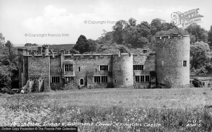 Photo of Allington, Castle, Penchester Lodge And Solomon's Tower c.1955