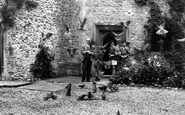 Castle, Pigeons c.1955, Allington