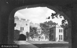 Castle, The Courtyard c.1955, Allington