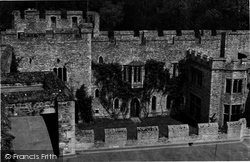 Castle, The Forecourt c.1955, Allington