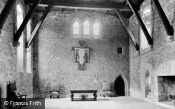 Castle, The Great Hall c.1955, Allington