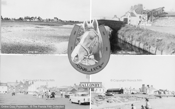 Photo of Allonby, Composite c.1960