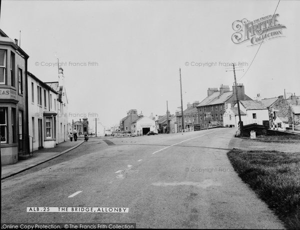 Photo of Allonby, The Bridge c.1960