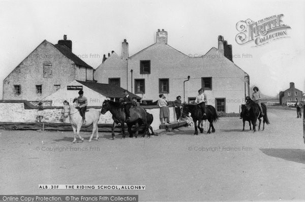 Photo of Allonby, The Riding School c.1960