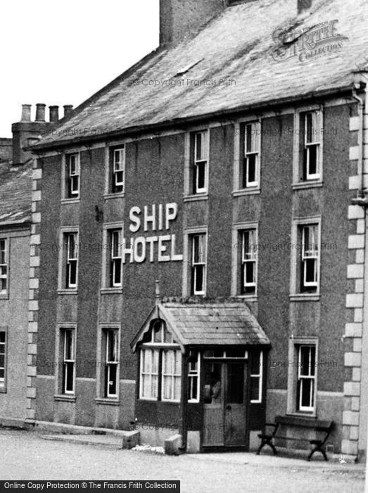 Photo of Allonby, The Ship Hotel c.1955