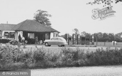 All Ways Cafe And Filling Station c.1955, Allostock