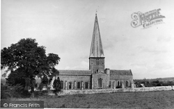 St Mary's Church c.1955, Almondsbury