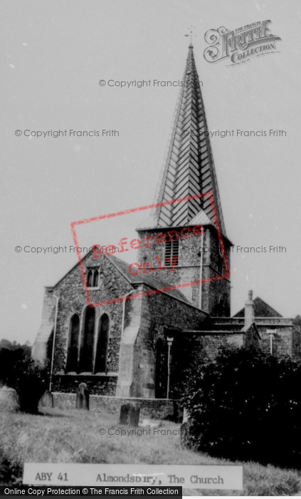 Photo of Almondsbury, St Mary's Church c.1960