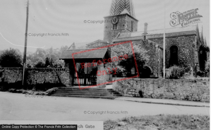 Photo of Almondsbury, The Church Lych Gate c.1960