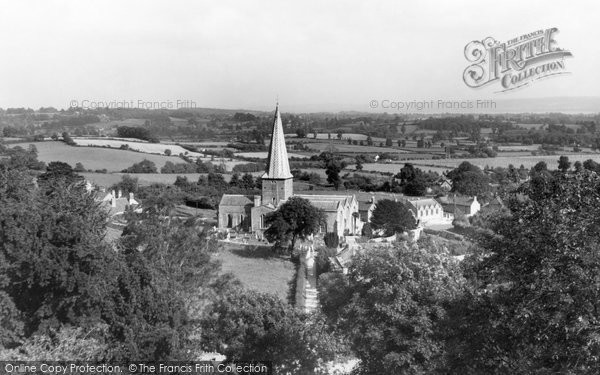 Photo of Almondsbury, View From The Hill c.1955