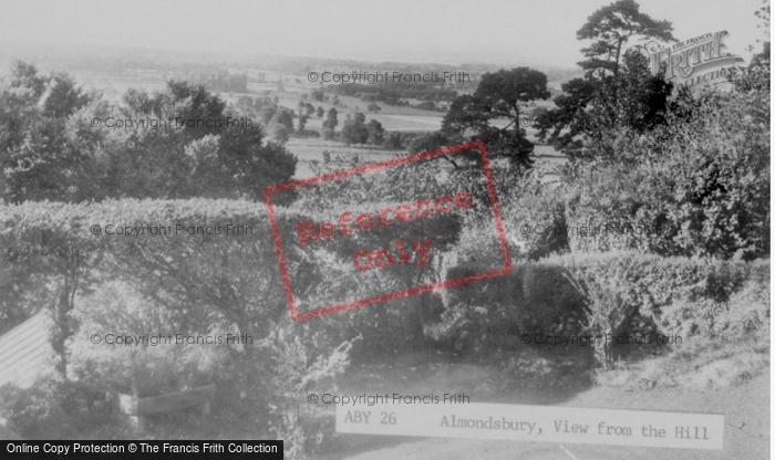 Photo of Almondsbury, View From The Hill c.1955