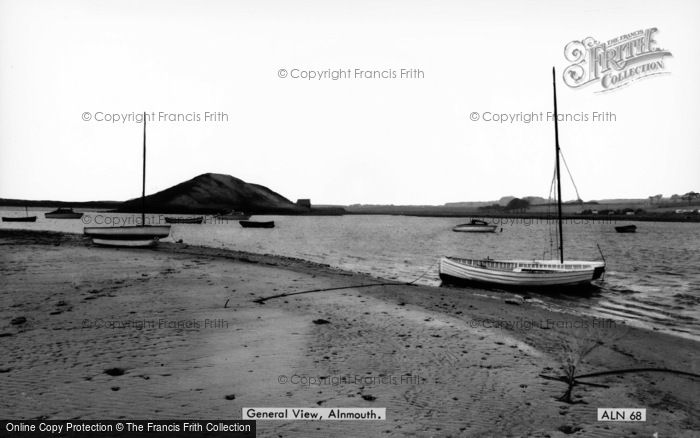 Photo of Alnmouth, Estuary c.1965