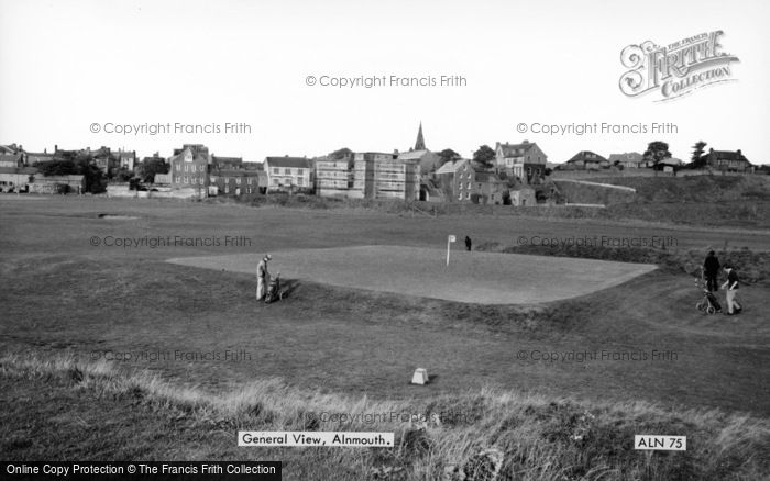 Photo of Alnmouth, Golf Links c.1965