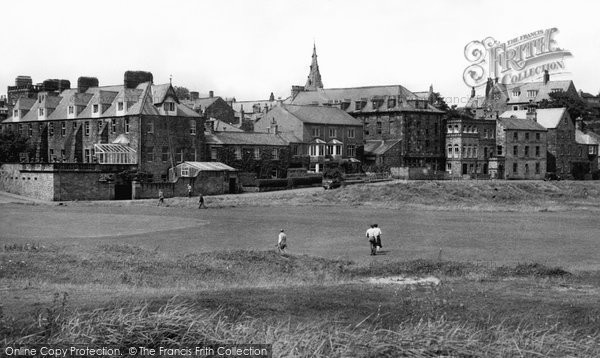 Photo of Alnmouth, Marine Drive From The Links c.1955