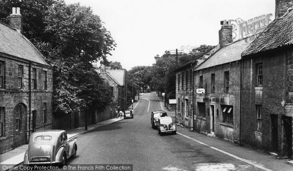 Photo of Alnmouth, Northumberland Street c.1955