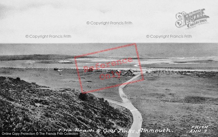 Photo of Alnmouth, The Beach And Golf Links c.1955