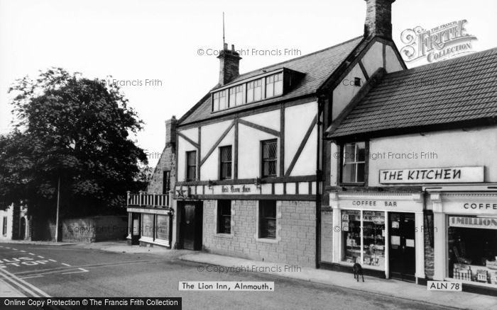 Photo of Alnmouth, The Lion Inn c.1965