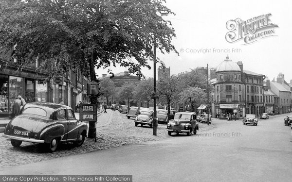 Photo of Alnwick, Bondgate Hill c.1955