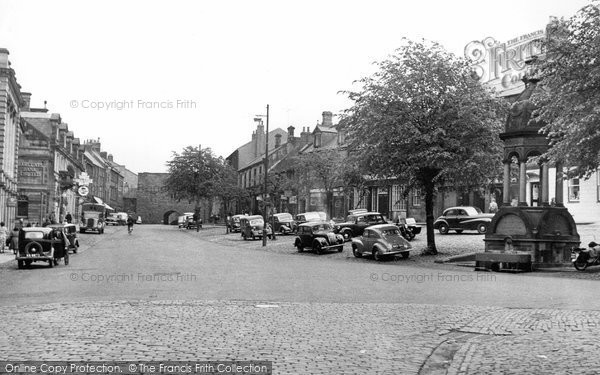 Photo of Alnwick, Bondgate Hill c.1955