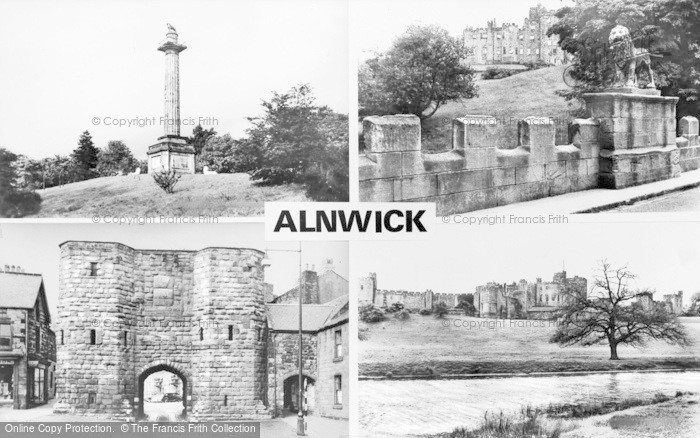 Photo of Alnwick, Composite c.1955