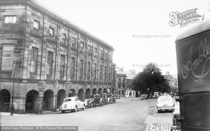 Photo of Alnwick, Market Hall And Market Street c.1965